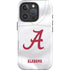 University of Alabama White Jersey iPhone 16 Pro Max Impact Case